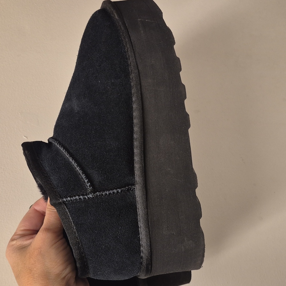 Black Platform Ankleboots (9)
